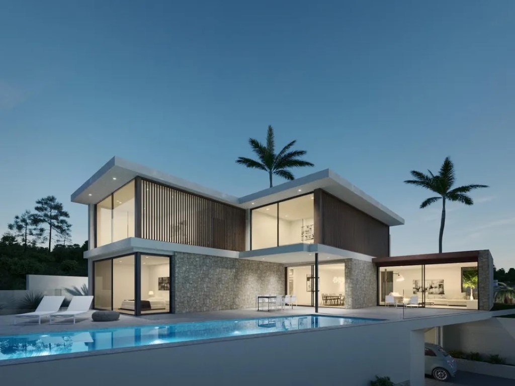 6333MOR Moderne villa met zeezicht te koop in Moraira
