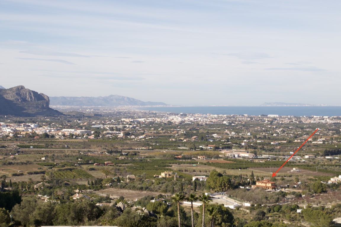 C3XY3224PED Villa with sea view for sale in Pedreguer