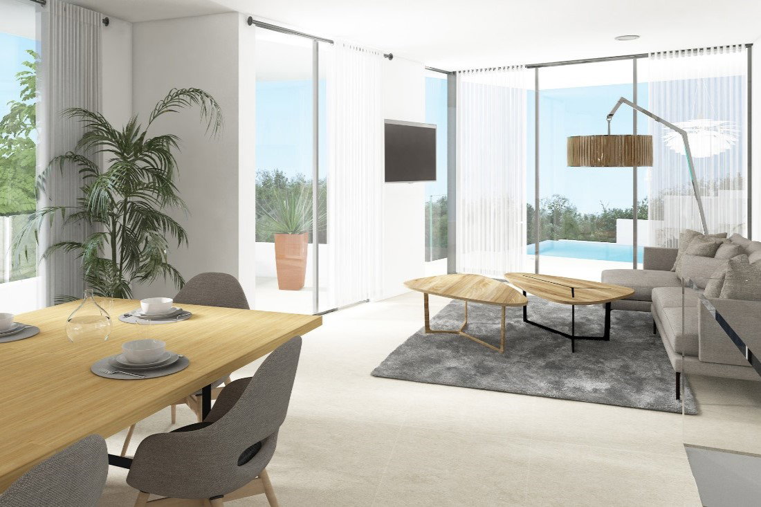 OFF8180MOR Modern villa under construction for sale in Moraira