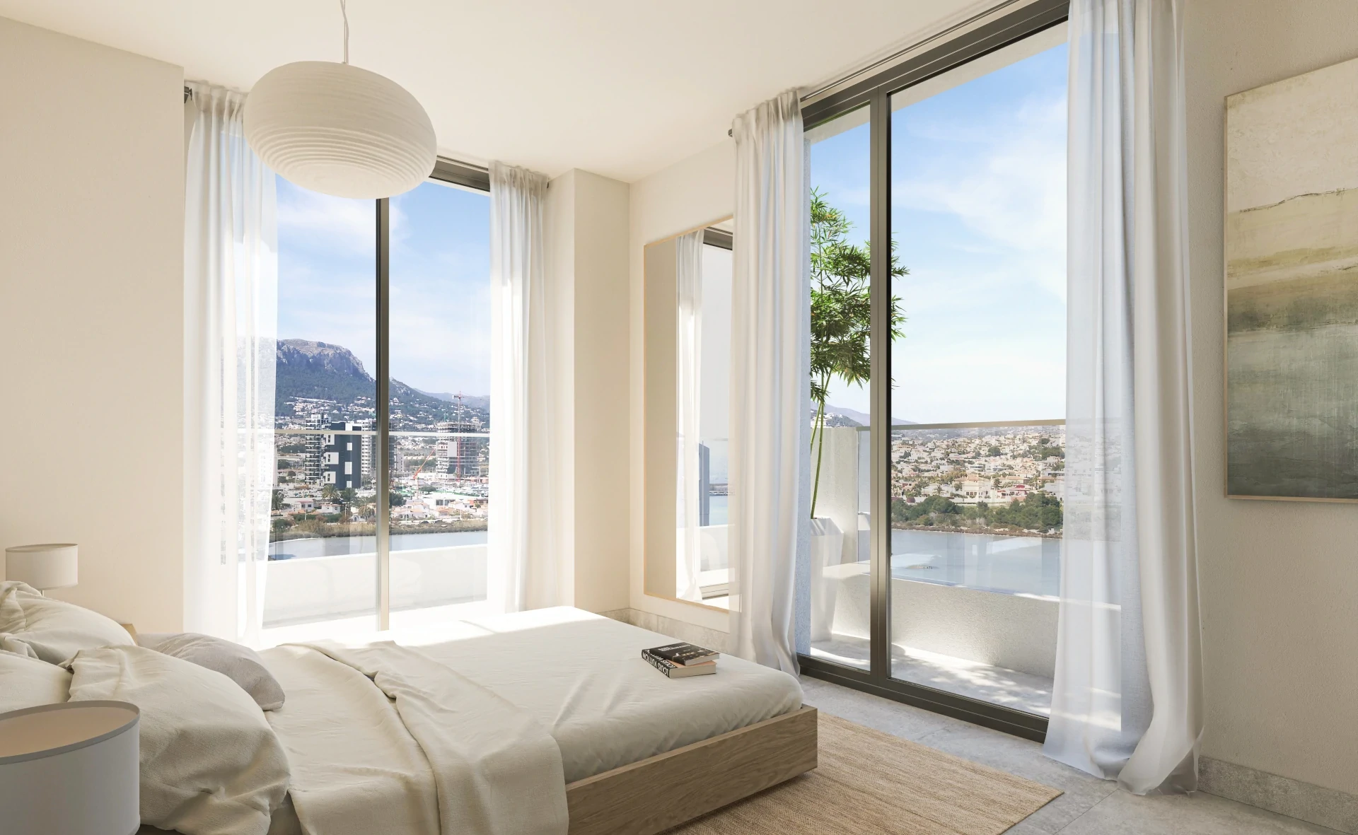C4CY4505CAL Fantastic apartment with sea views under construction in Calpe