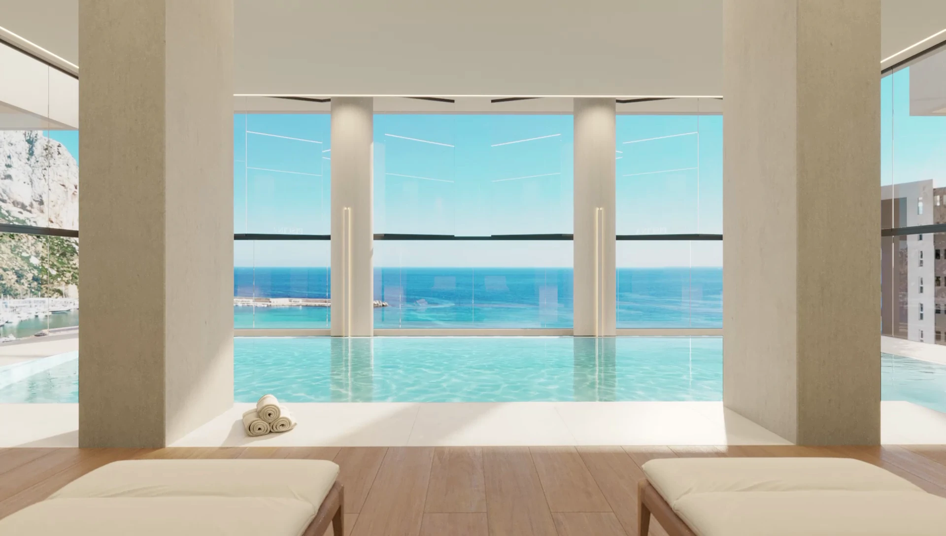 C4CY4505CAL Fantastic apartment with sea views under construction in Calpe