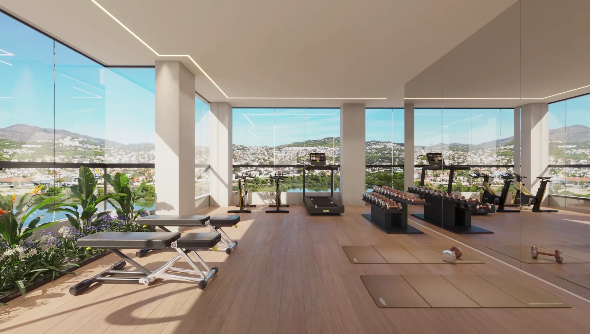 C4CY4505CAL Fantastic apartment with sea views under construction in Calpe