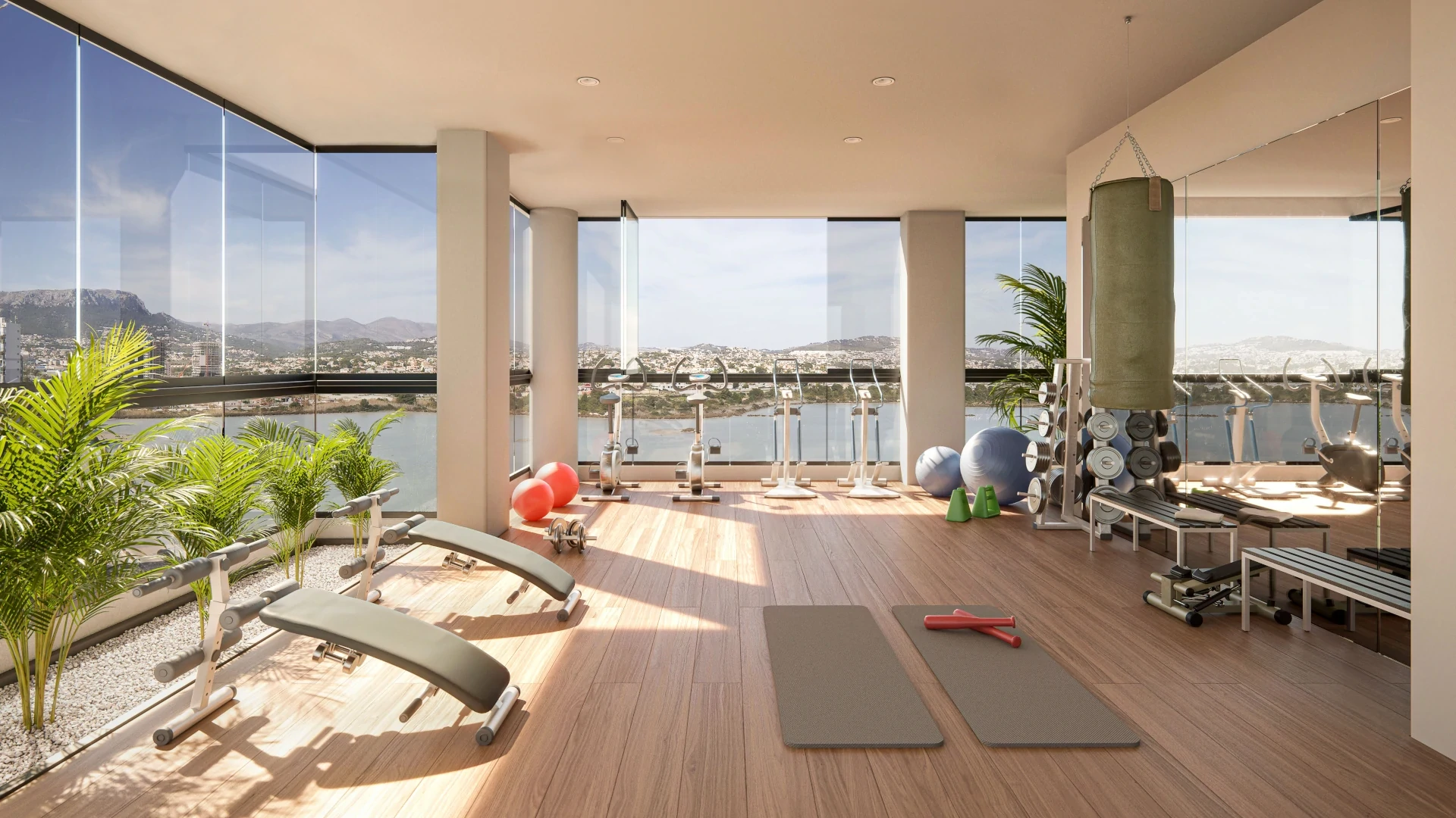 C4CY4505CAL Fantastic apartment with sea views under construction in Calpe