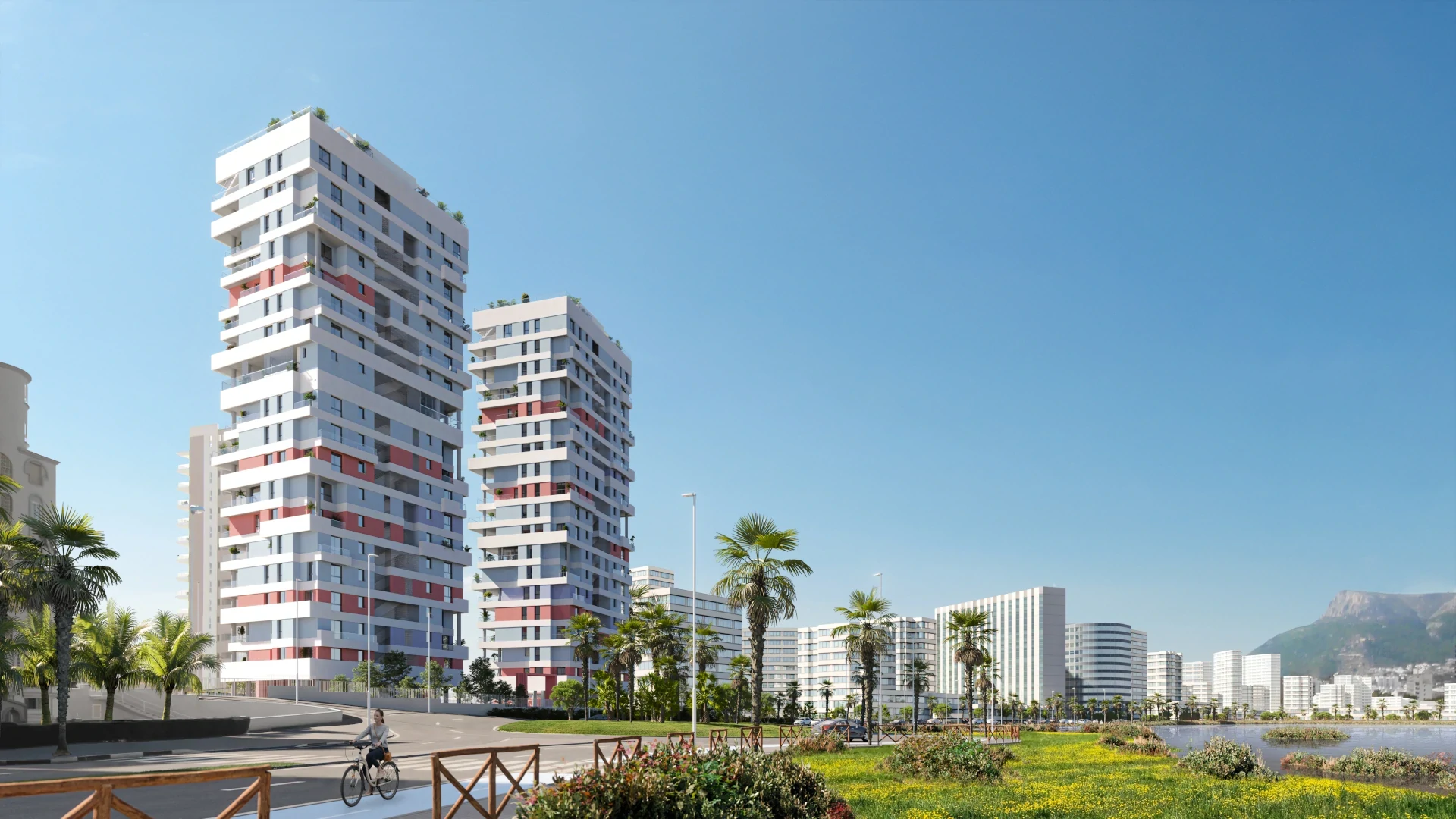 C4CY4505CAL Fantastic apartment with sea views under construction in Calpe