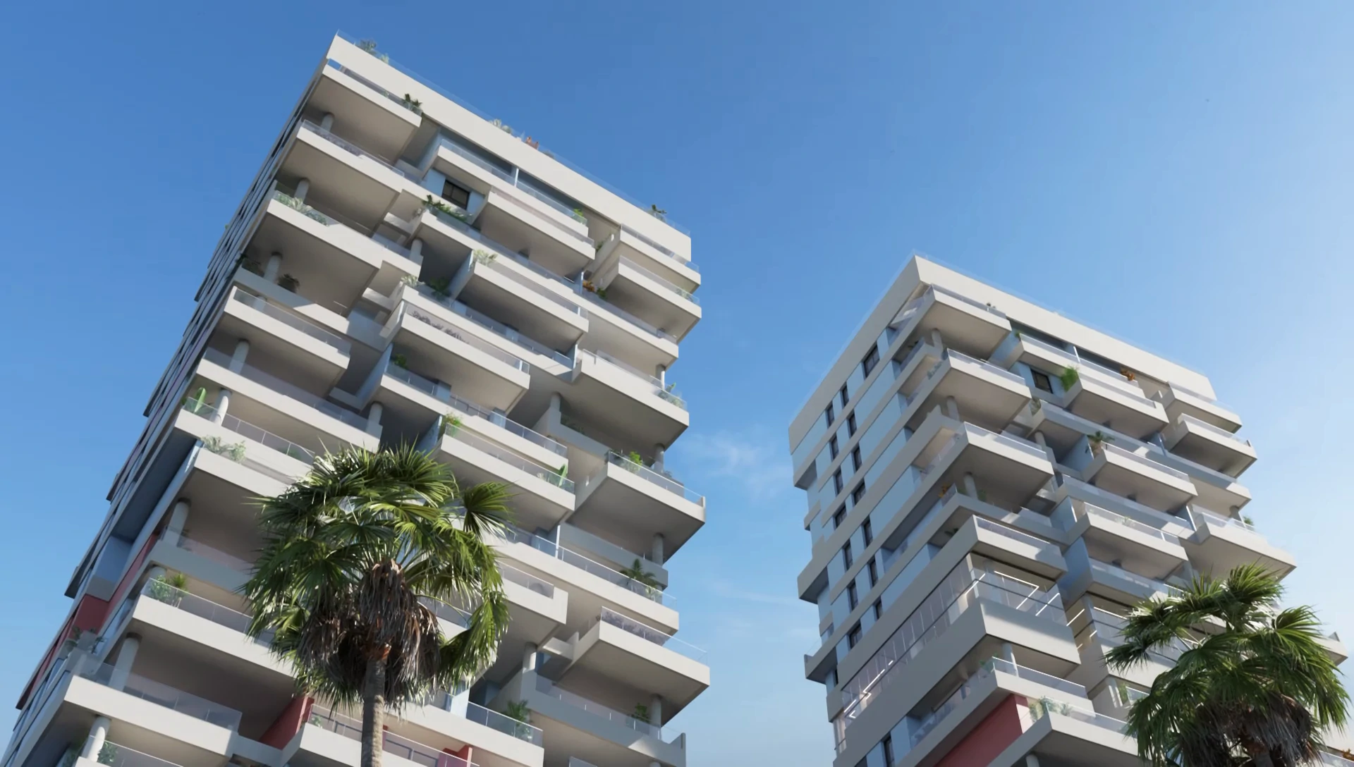 C4CY4505CAL Fantastic apartment with sea views under construction in Calpe