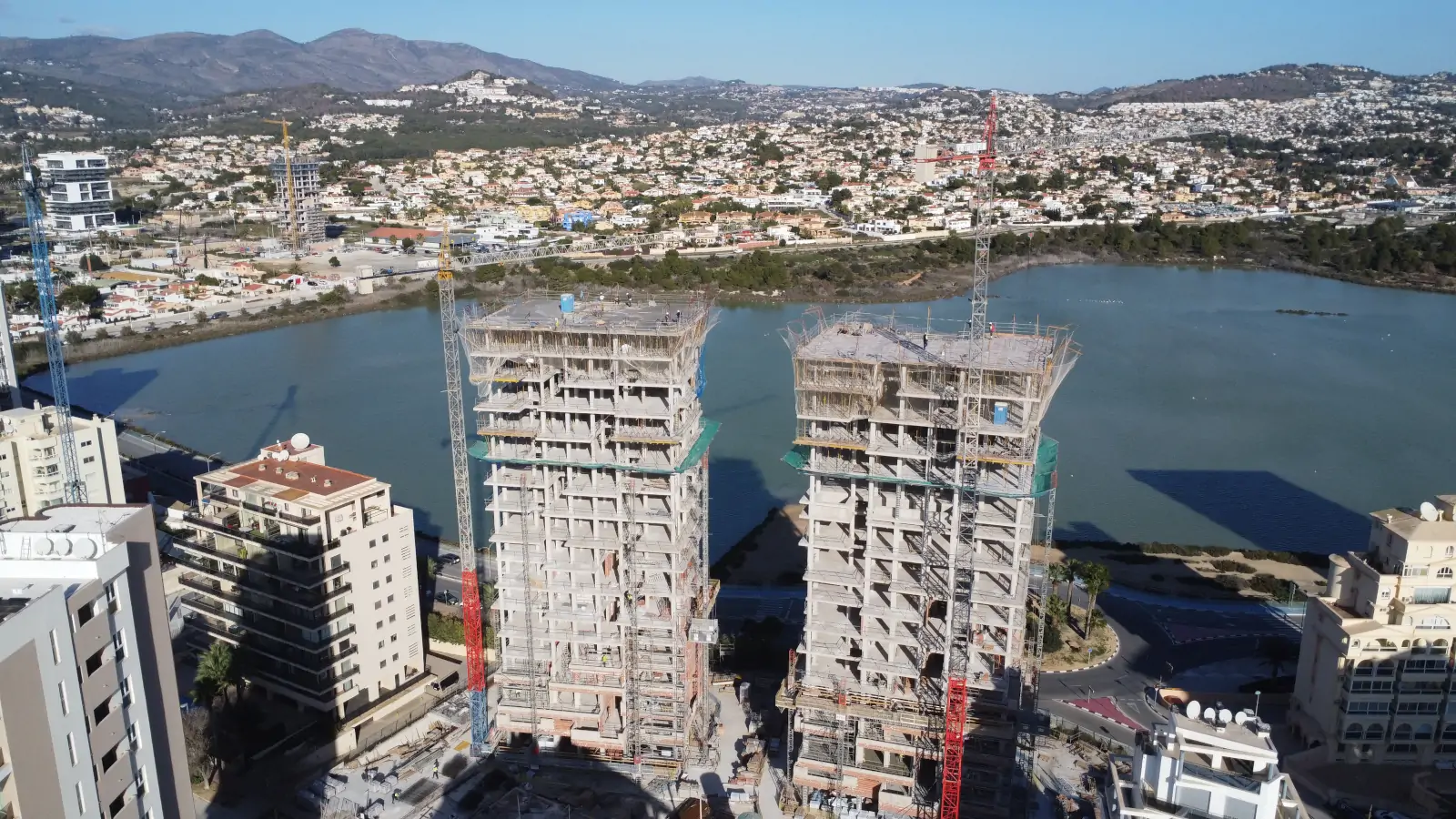 C4CY4505CAL Fantastic apartment with sea views under construction in Calpe