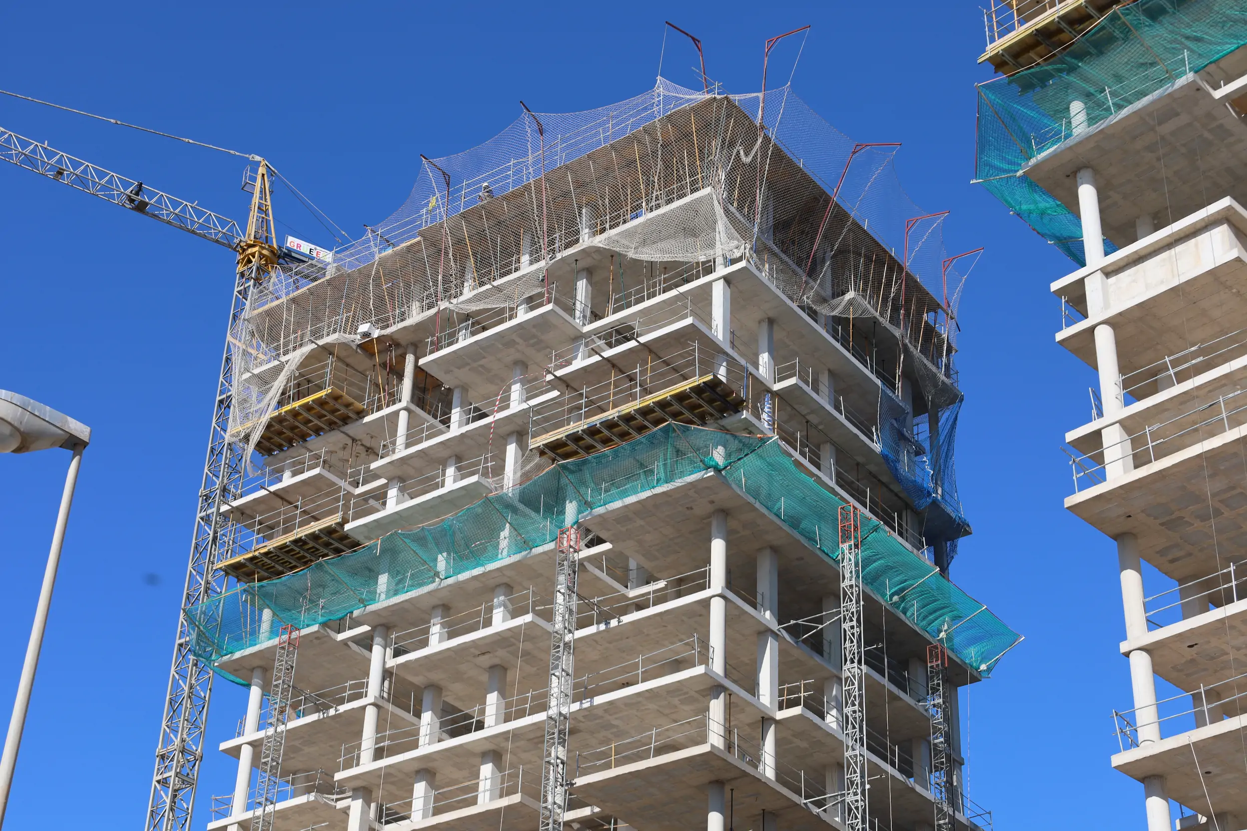 C4CY4505CAL Fantastic apartment with sea views under construction in Calpe