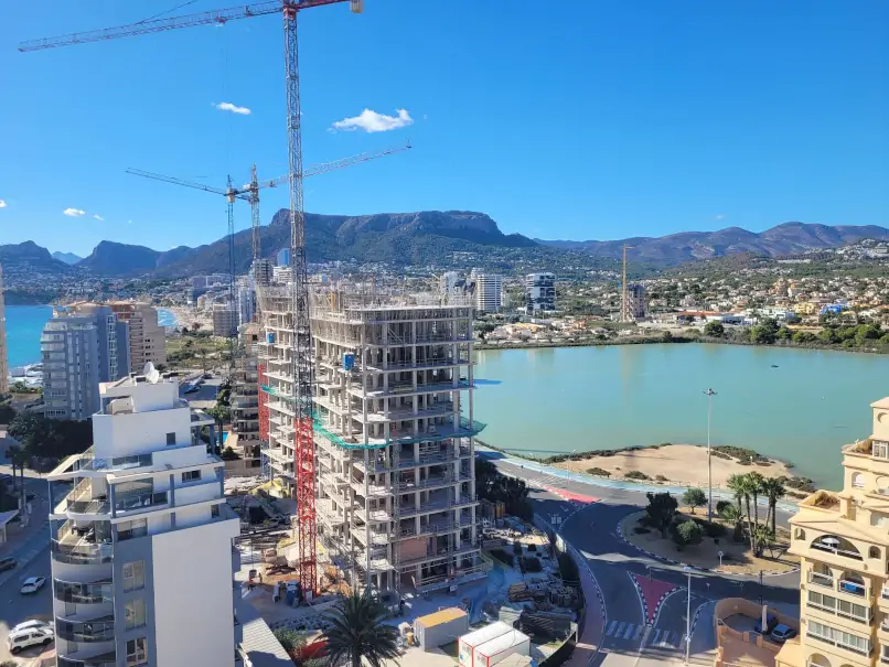 C4CY4505CAL Fantastic apartment with sea views under construction in Calpe