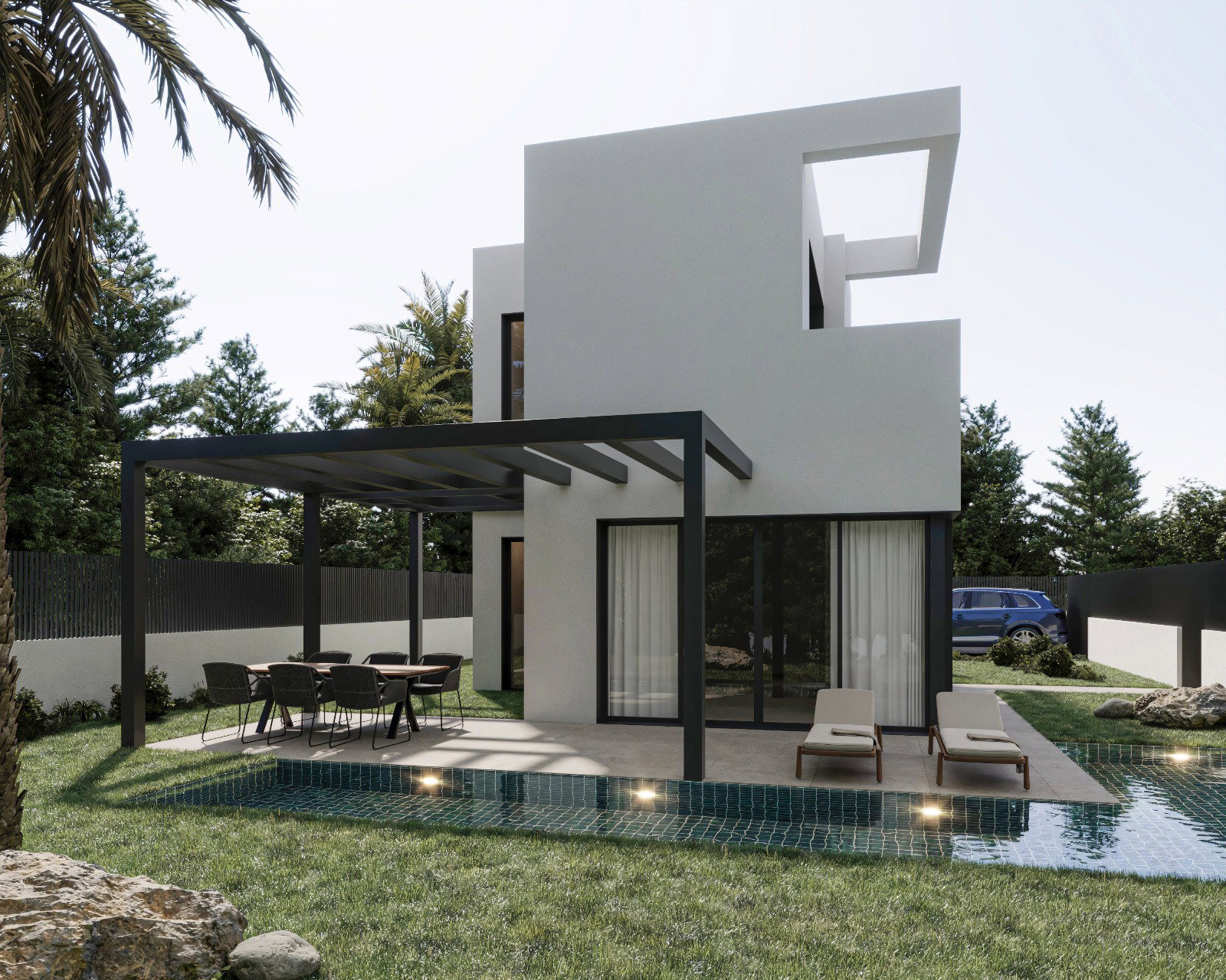 4538ALC Energy-efficient new build villa for sale in Alcalalí
