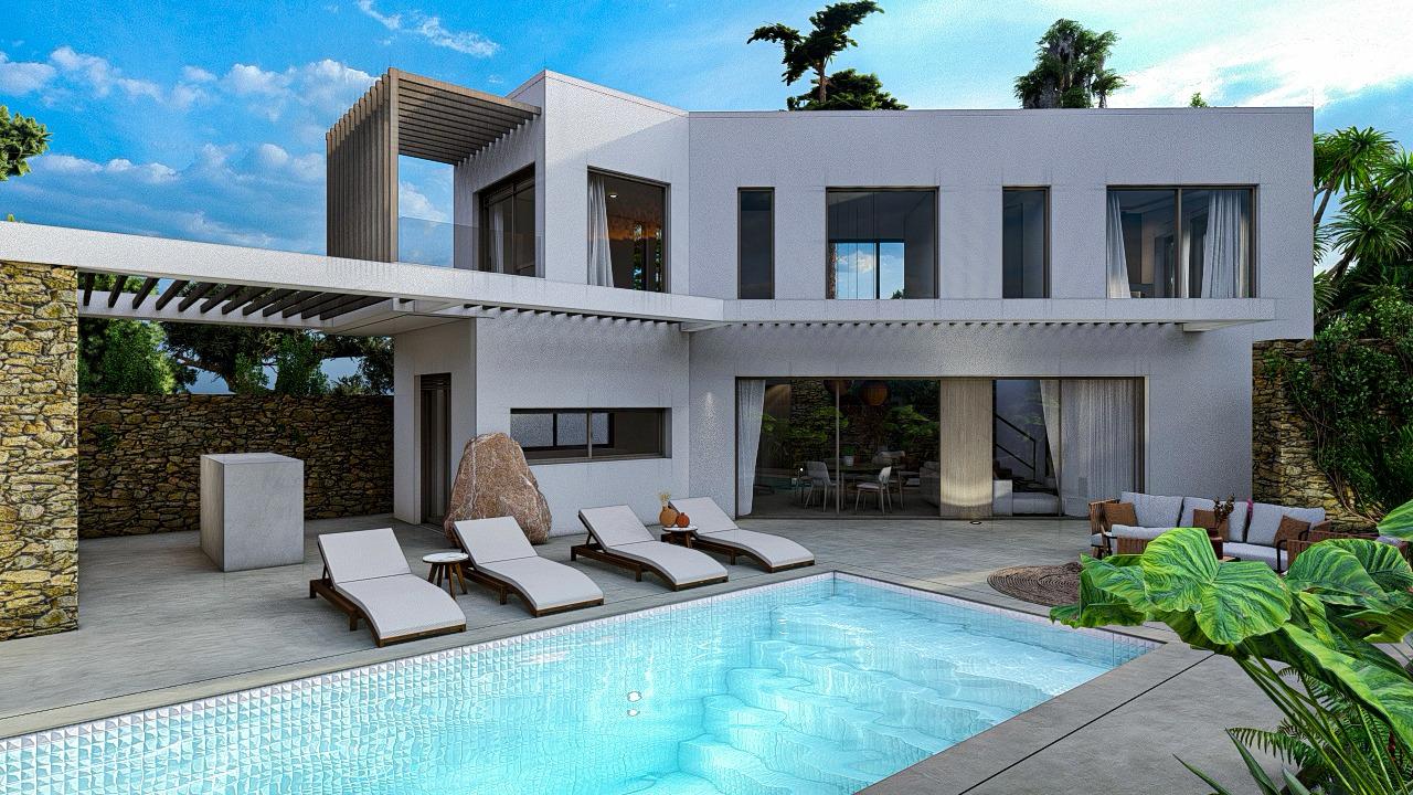 4539JAV Neubauvilla zum Verkauf in Pinosol Jávea
