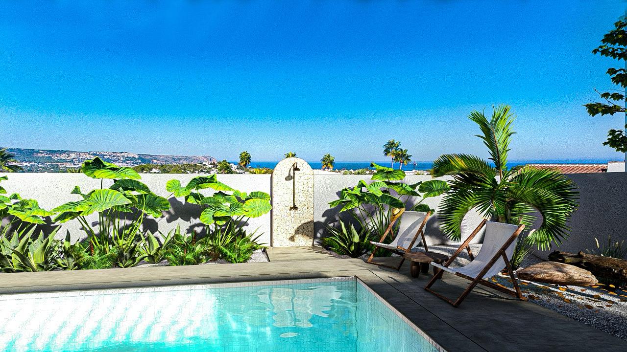 4539JAV Neubauvilla zum Verkauf in Pinosol Jávea