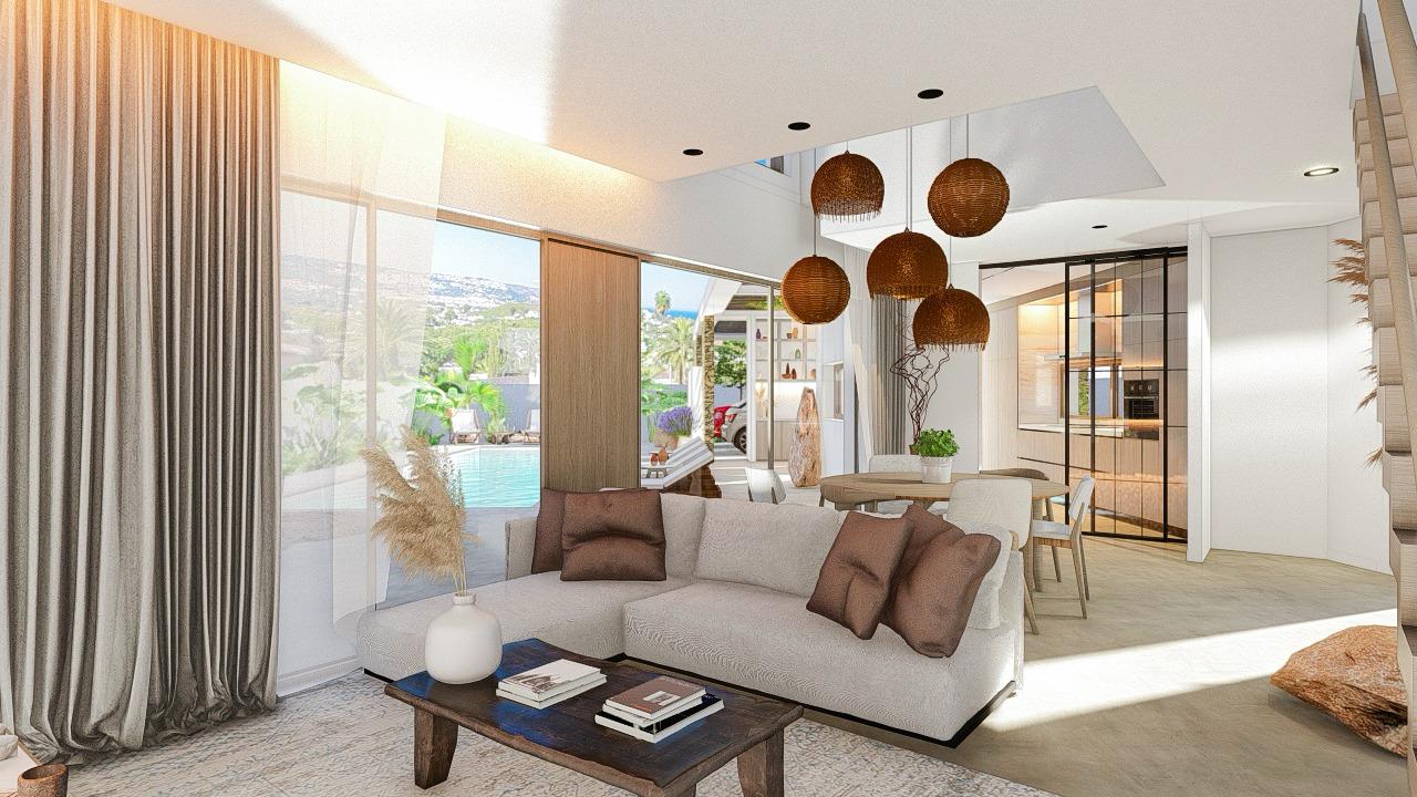 4539JAV Neubauvilla zum Verkauf in Pinosol Jávea