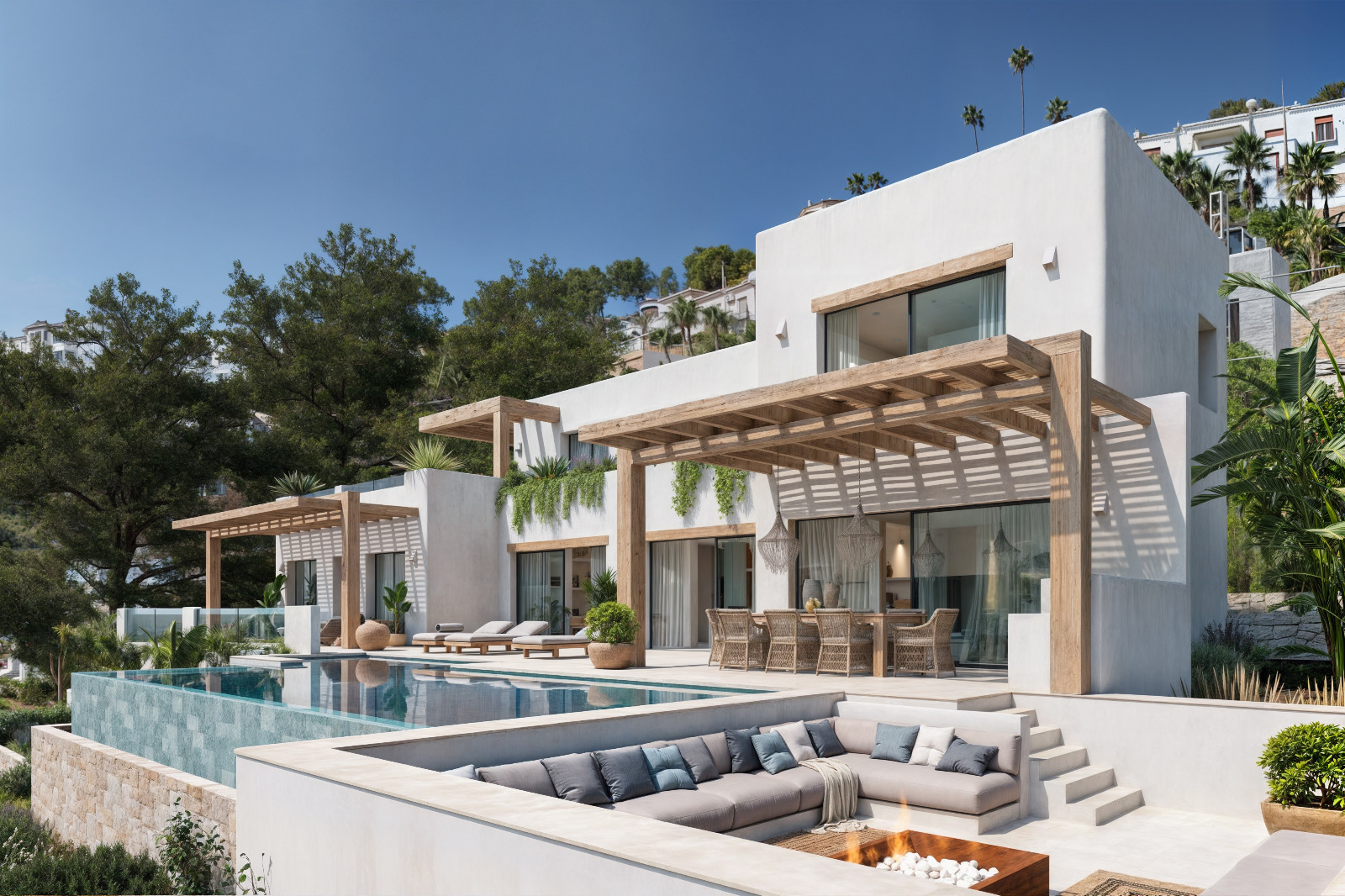 4587BEN Luxury new build villa with sea views for sale in Benissa