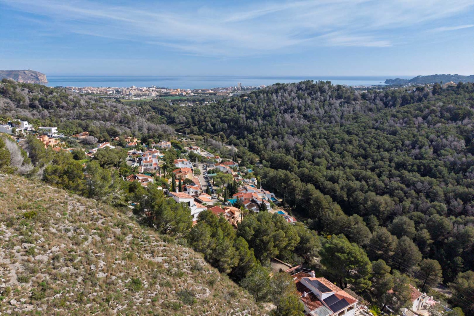 C3XY4638JAV Parcela con vista al mar en venta en Sol del Este, Jávea