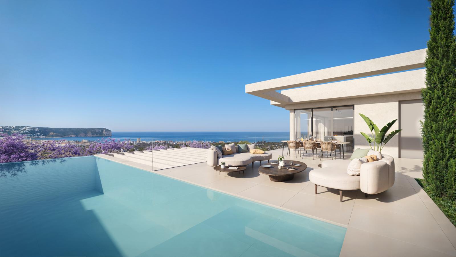 OFFC3XY4647JAV Licensed project with sea view for sale in Jávea
