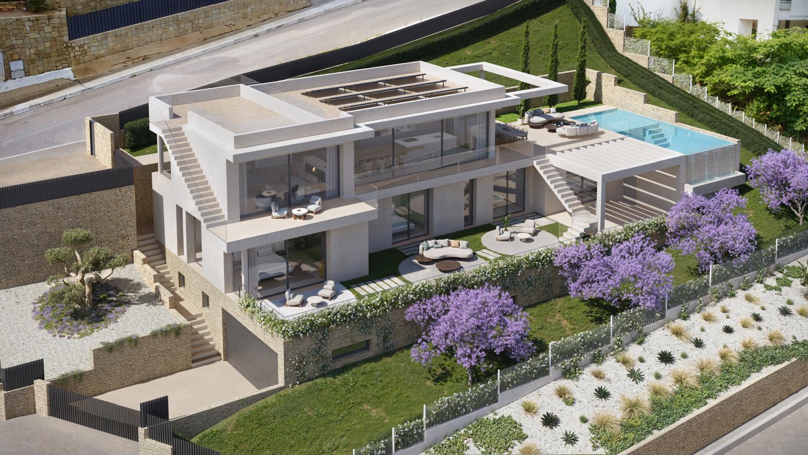 OFFC3XY4648JAV Grundstück mit Baugenehmigung und Meerblick in Jávea zu verkaufen