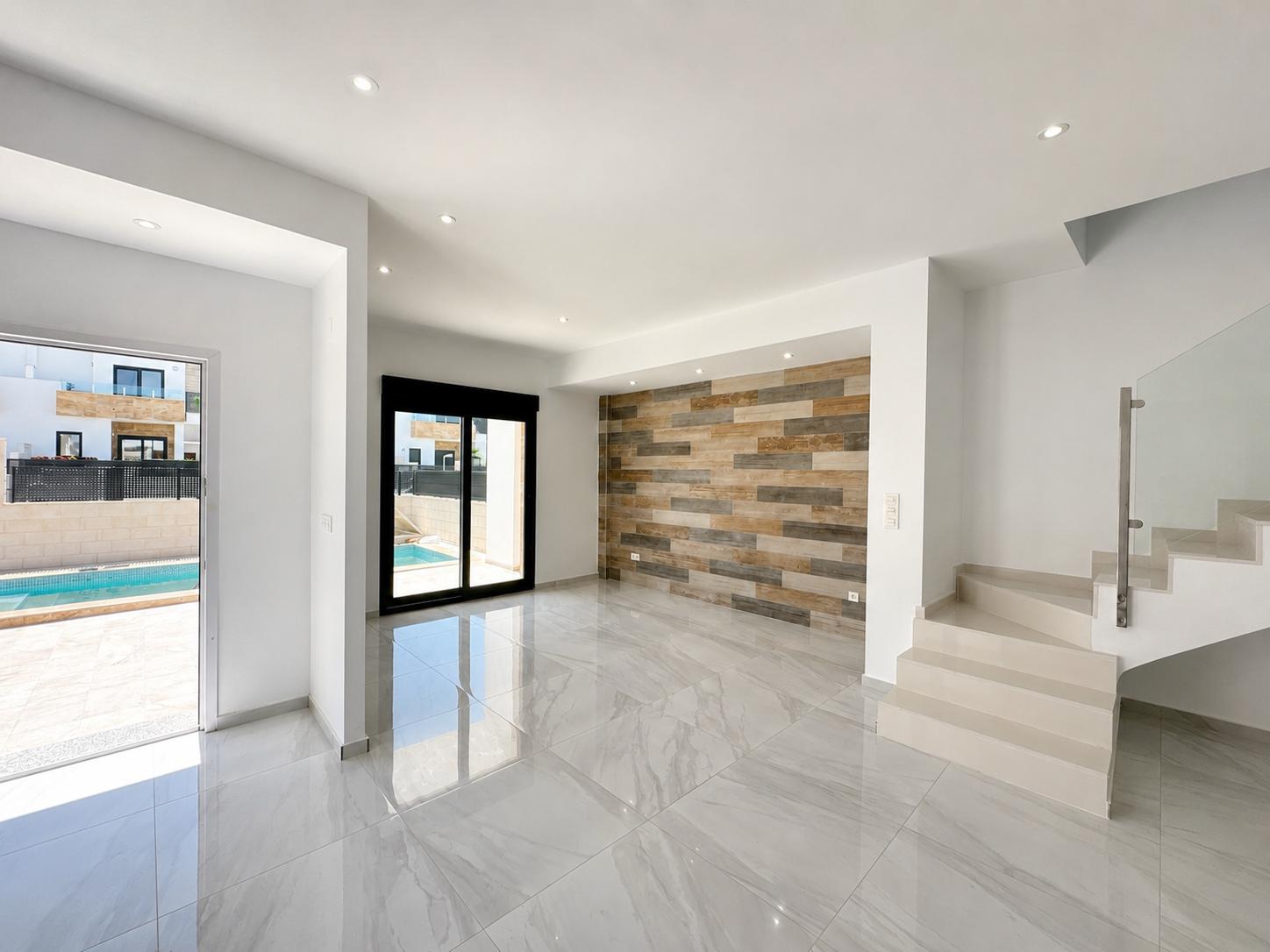 C3XY7121NUC Villa contemporánea con piscina privada en venta en Polop de la Marina
