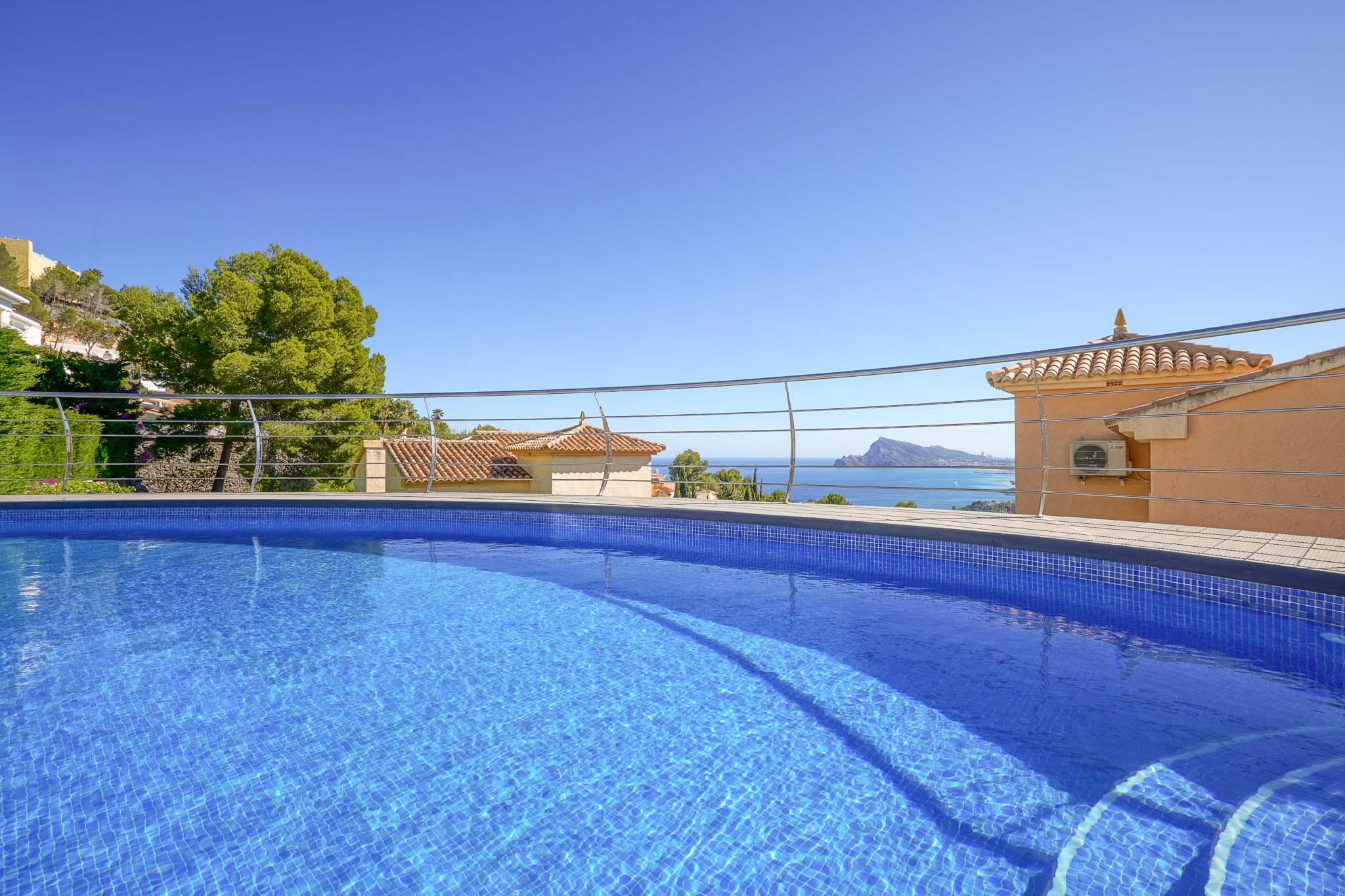 C3XY8339ALT Villa avec vue panoramique sur la mer à vendre à Altea Hills.