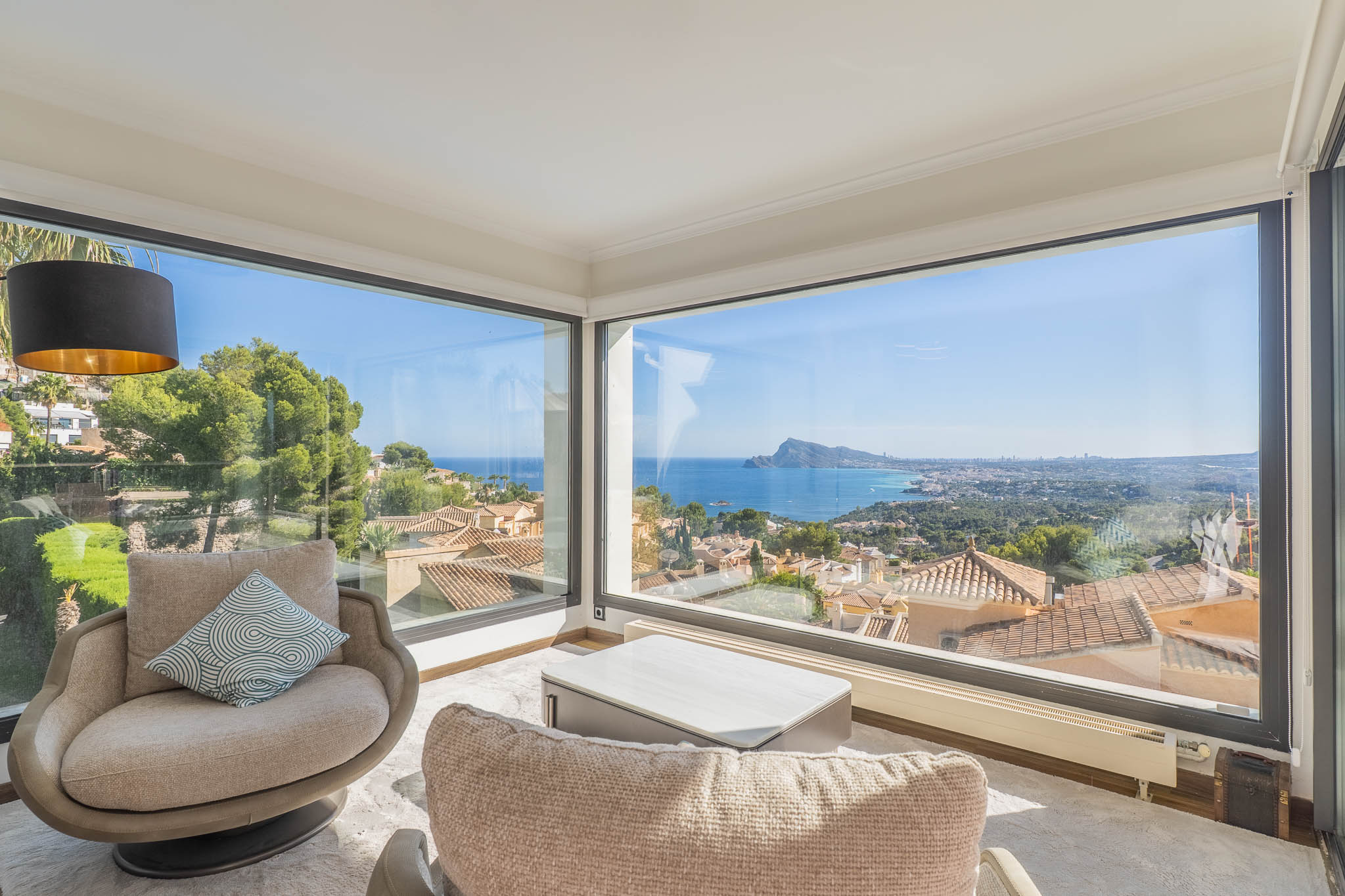 C3XY8339ALT Villa avec vue panoramique sur la mer à vendre à Altea Hills.