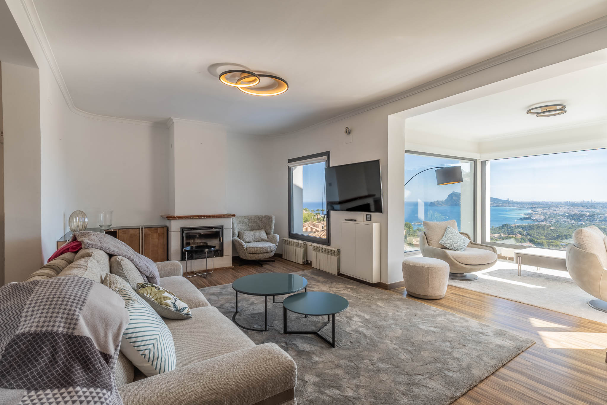 C3XY8339ALT Villa avec vue panoramique sur la mer à vendre à Altea Hills.